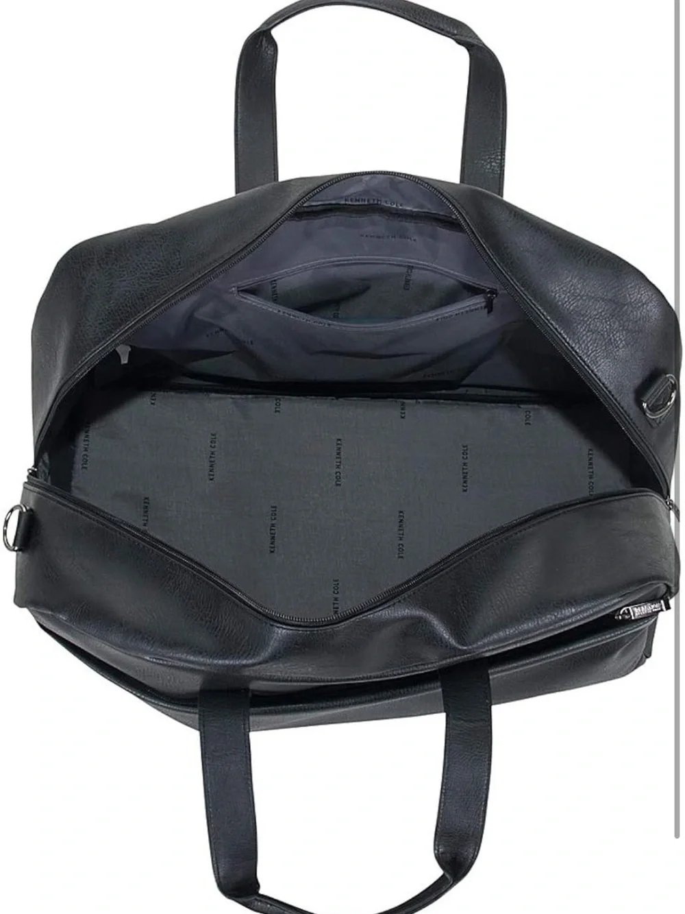 Kenneth Cole Reaction “Port Stanley”Leather Duffle Bag